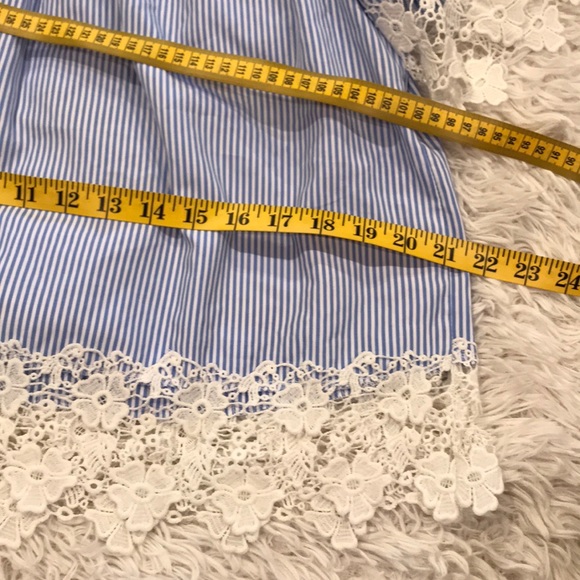 Kontrol  lace off shoulder crop top size XL - Picture 8 of 8